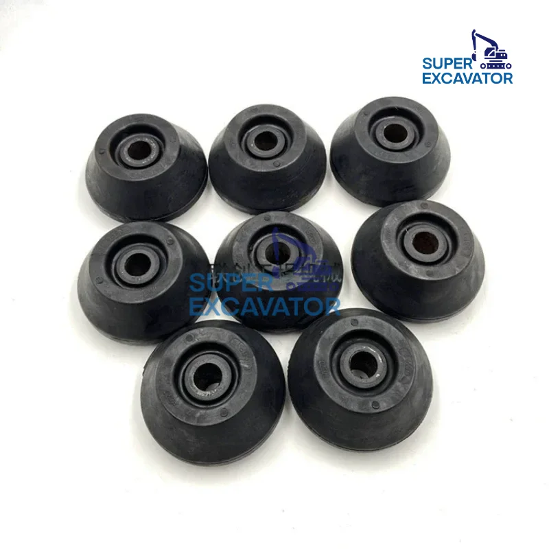 For Kobelco SK200 210 250 300-8 SKSuper Engine Machine rubber feet Damping pads Excavator Parts