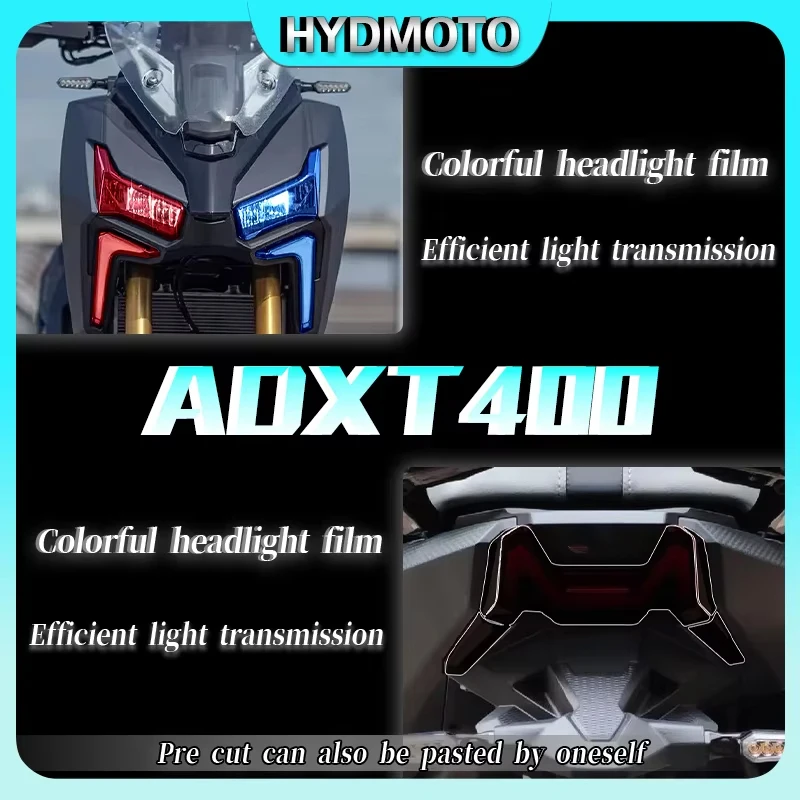 

Для SYM ADXTG400 ADXTG 400 Adxtg 400 2025 пленка для фар меняющая цвет защитная наклейка аксессуары для модификации задних фонарей