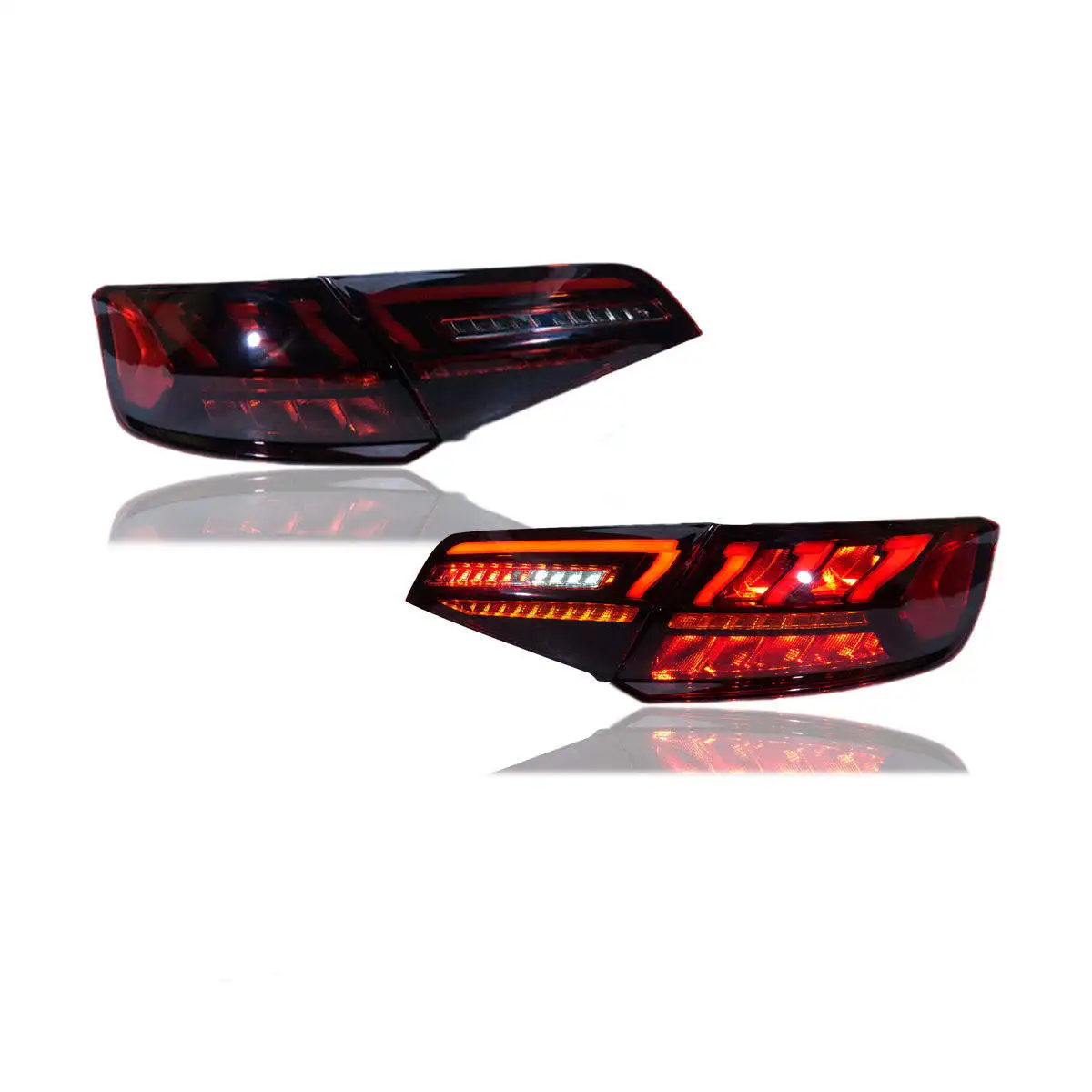 Car Lights for Audi A3 2013 2014 2015 2016 4pcs Taillight Assmebly LED Tail Lights DRL Turn Signal Brake Lamp Reverse Fog Light