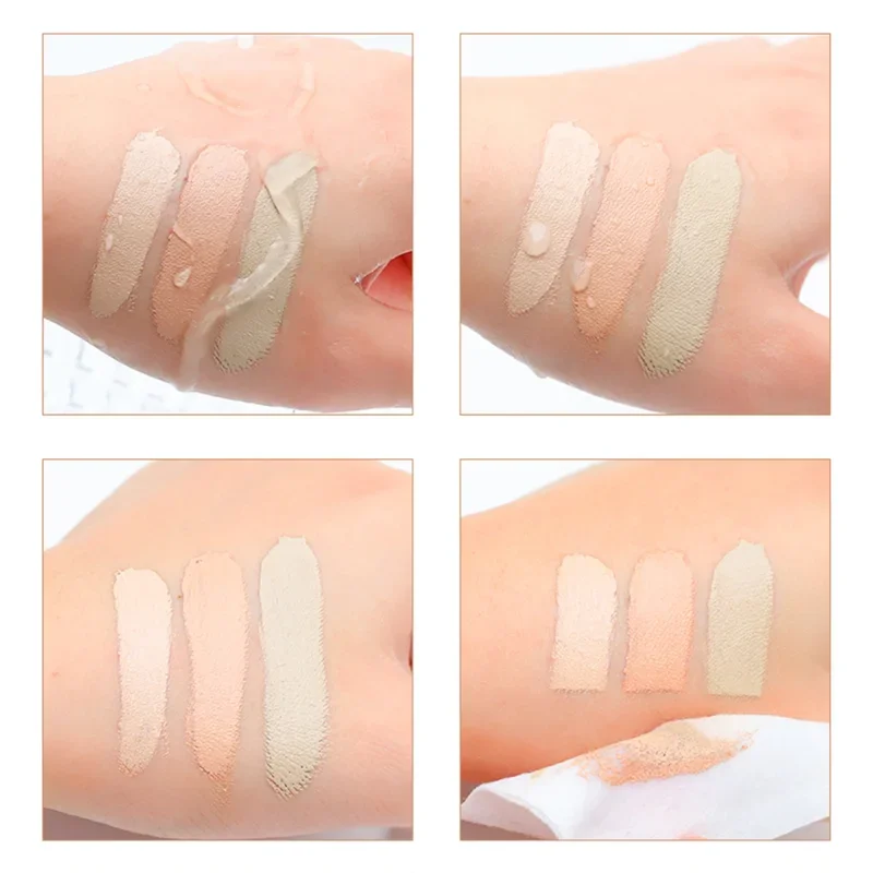 Matte Vloeibare Concealer Foundation Crème Waterdicht Langdurig Langdurig Hoge Dekking Anti Donkere Cirkel Sproet Foundation Face Cosmetisch