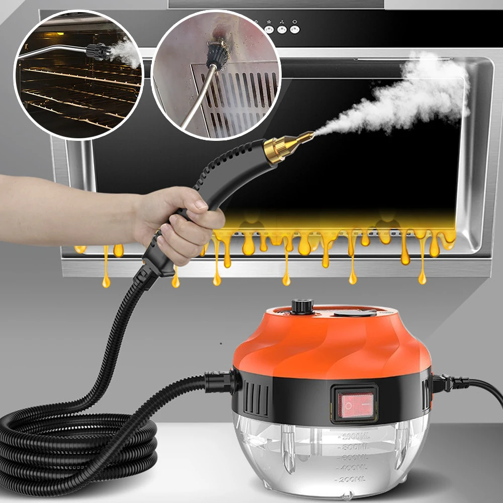 Household 105℃ High Temperature Steam Cleaner Multifunctional Cleaning Machine for Air Conditioner Car Kitchen Tiles Floors