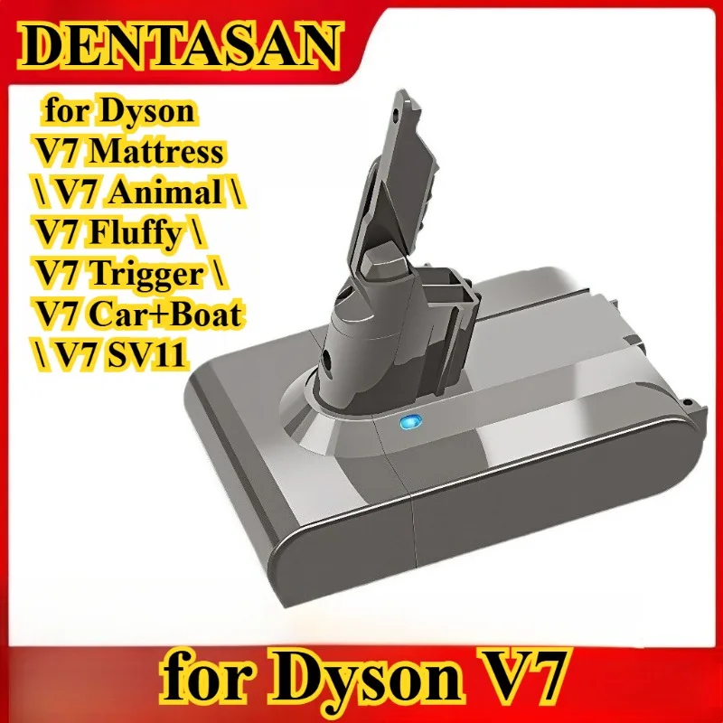 

21.6V 6500mah Lithium Battery Suitable for Dyson V7 Mattress Animal Fluffy Trigger Car+Coat SV11 Vacuum Cleaner Battery