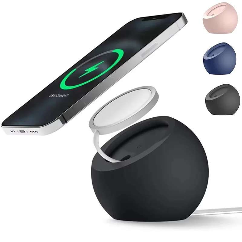 Cargador MagSafe Apple Inalámbrico Magnético en Silicona