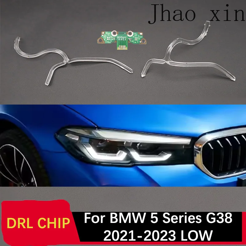 

Circuit Board Angel Eye White Lights for BMW 5 Series G30 G38 Ballast 2021-2023 LOW Car Daytime Lights DRL CHIP Lamp Tube Module