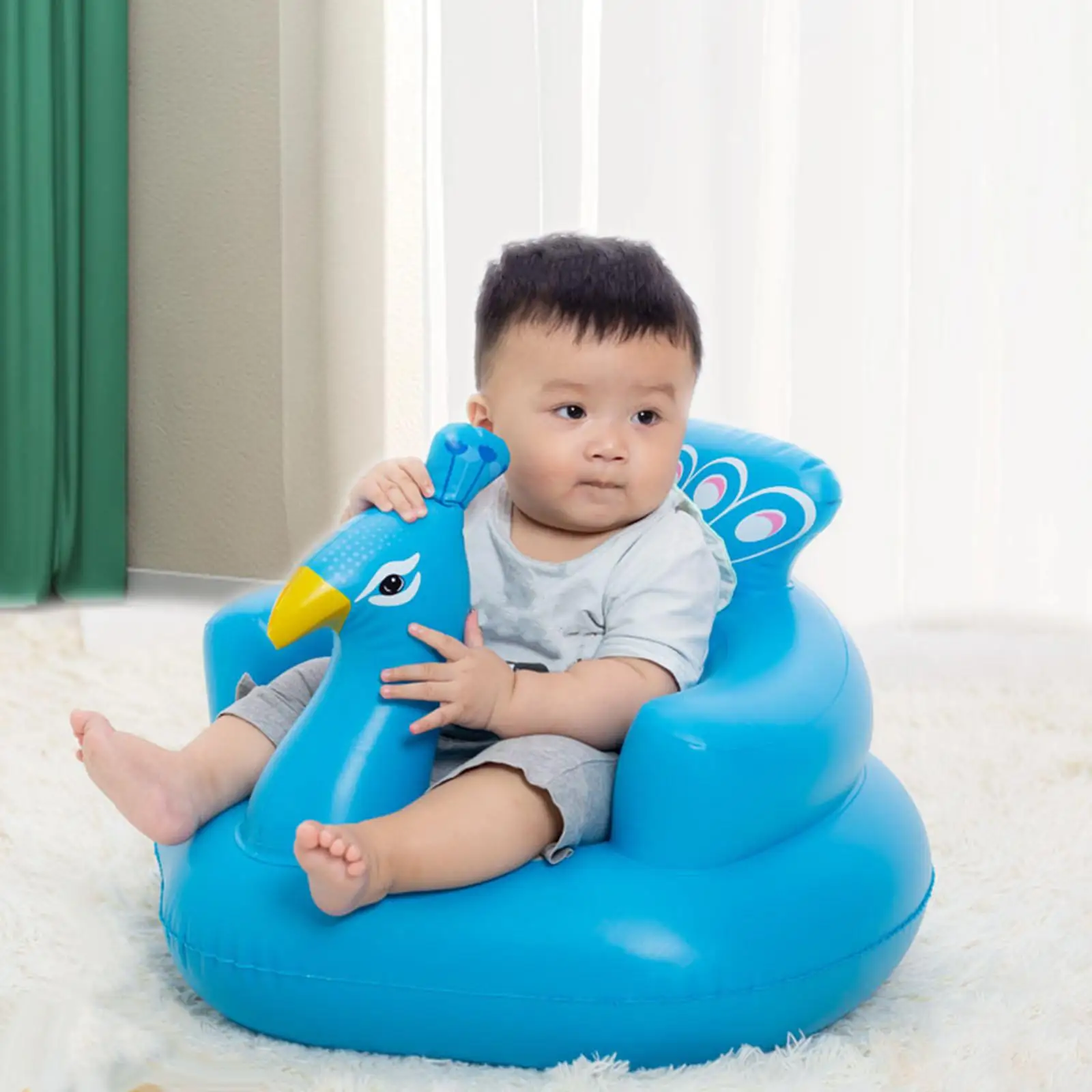 Baby Inflatable Seat Toddler Chair for Sitting up Pool Water Toy Baby Seat