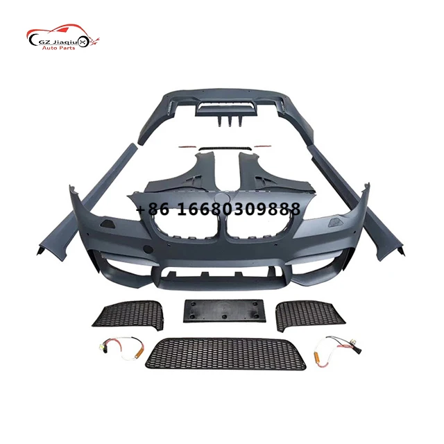 Modified M5 Large Encircle Assembly Kit for BMW 5 Series F10/F18 Front Bar Back Bar Side Skirt Front Lip Back Lip Tail Auto Part