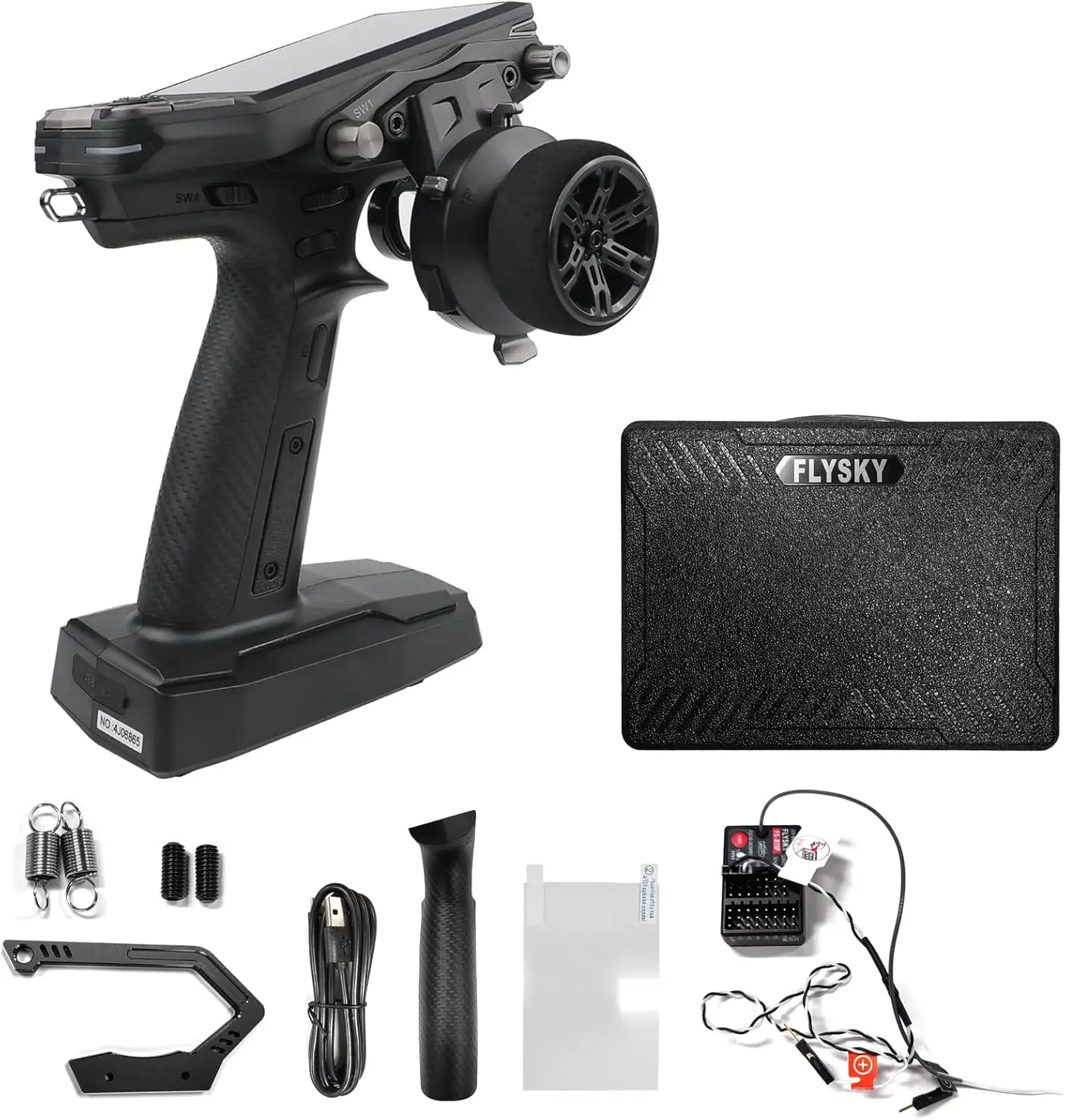 Flysky FS-G11P 11CH 2.4GHz Transmitter Remote Control with FS-R11P Receiver for RC Car Boat