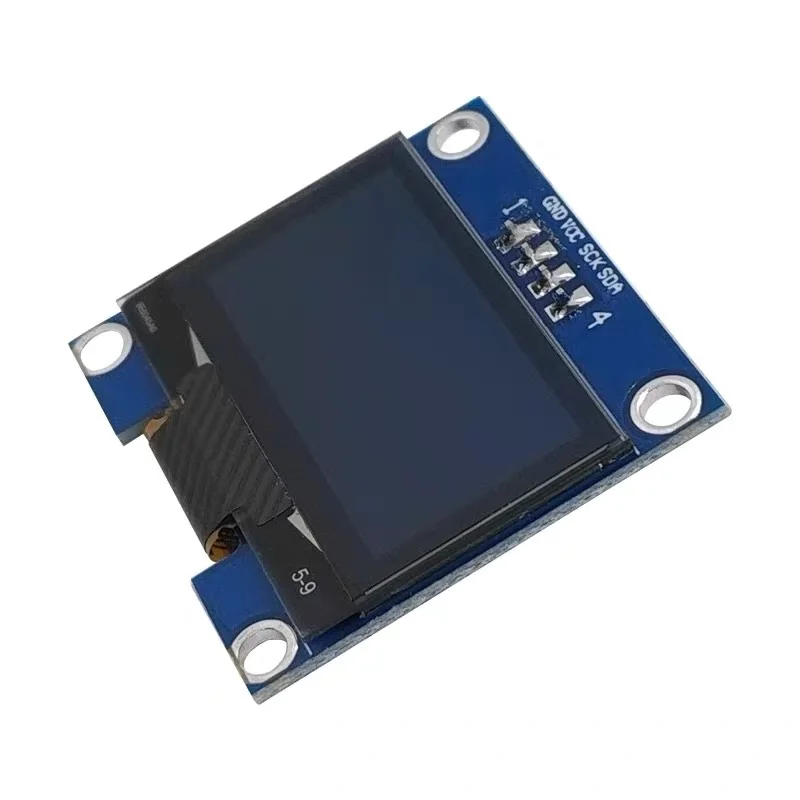 Imagem -04 - Módulo de Display Led Oled Spi Iic I2c Comunicar Branco Cor Azul 128x64 Polegada Lcd Módulo de Display Led