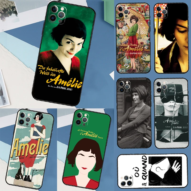 

Чехол с постером фильма «Амели» для Honor Magic 7 Lite 5 6 Pro, чехол для Honor 200 400 X9c X9b X9a X8a X8b X9 50 70 90