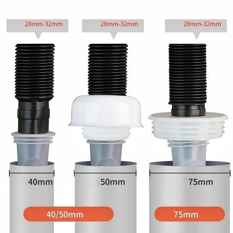 White Silicone Drain Deodorant Core Sewer Pipe Anti Odor Seal Plug Kitchen Sink Floor Drains Filter Stopper Bathroom Accessories