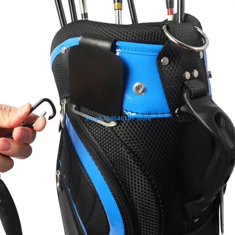 Golf Bag Clip Metal Landing Pads Metal Bag Clips Holder For Golfs Lover