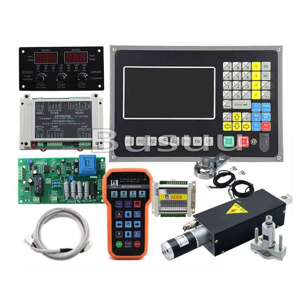 

SF2100C CNC plasma controller kit+SF-HC25K+F1510+JYKB-100-DC24V-T3 anti-collision fixture 20mm-35mm, 2 grounding switches