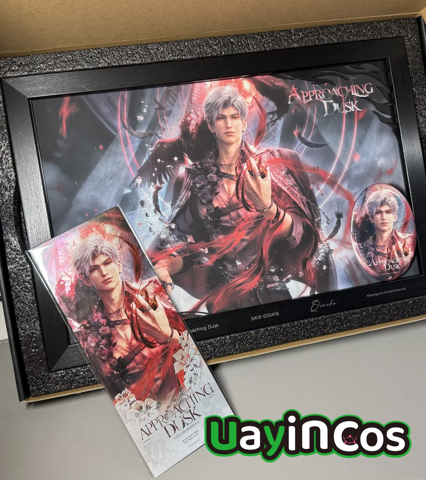 

In Stock Official Love and Deepspace FondnessTreasure Series Sylus Rafayel Art Photo Album Badge Laser Ticket Poster Ornament An