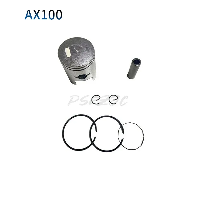 Motorcycle Cylinder Accessories Suitable for Suzuki A100AS100/AC100/AX100 Piston 50mm Piston Ring