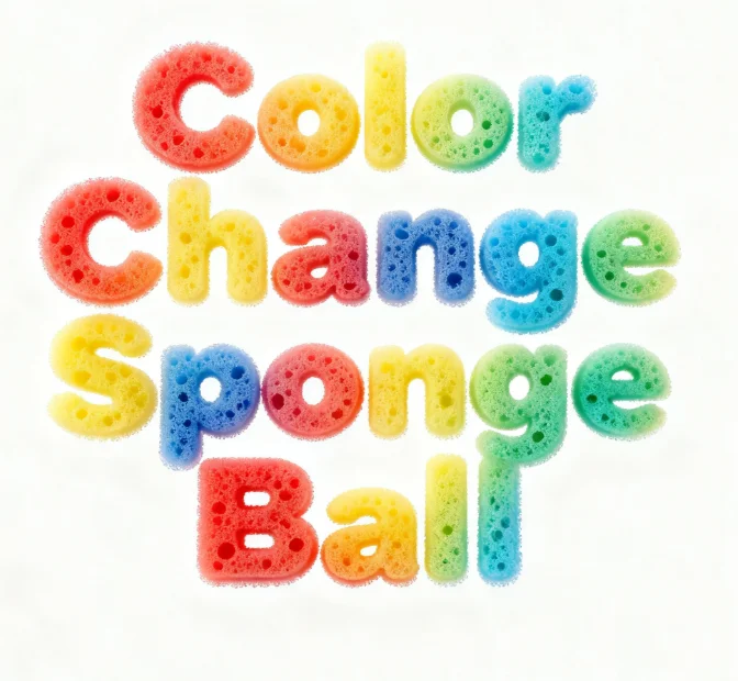 

Color Change Sponge Ball, Magic Trick, Magician Props, Soft Sponge Ball, Close-Up Magic, Stage Illusion, Magia, Magie