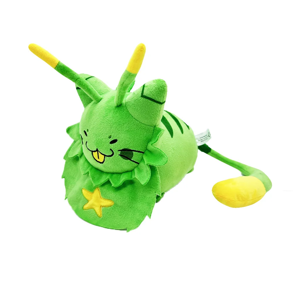 Nuevo 2026: Gnarpy descubre la Internet - Peluches de gato verde, muñecos de peluche, almohadas suaves, muñecos decorativos para el hogar, regalos de cumpleaños