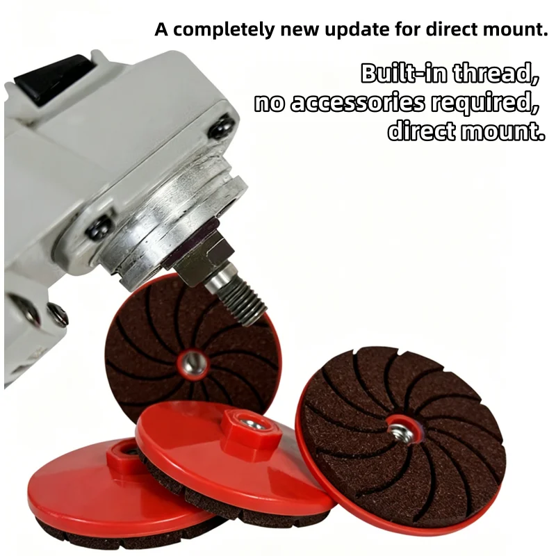 80mm 3 Inch Ceramic Tile Trimming Polishing Disc Grinding Wheel Marble Stone Cement Metal M10 Angle Grinder Grinding Disc