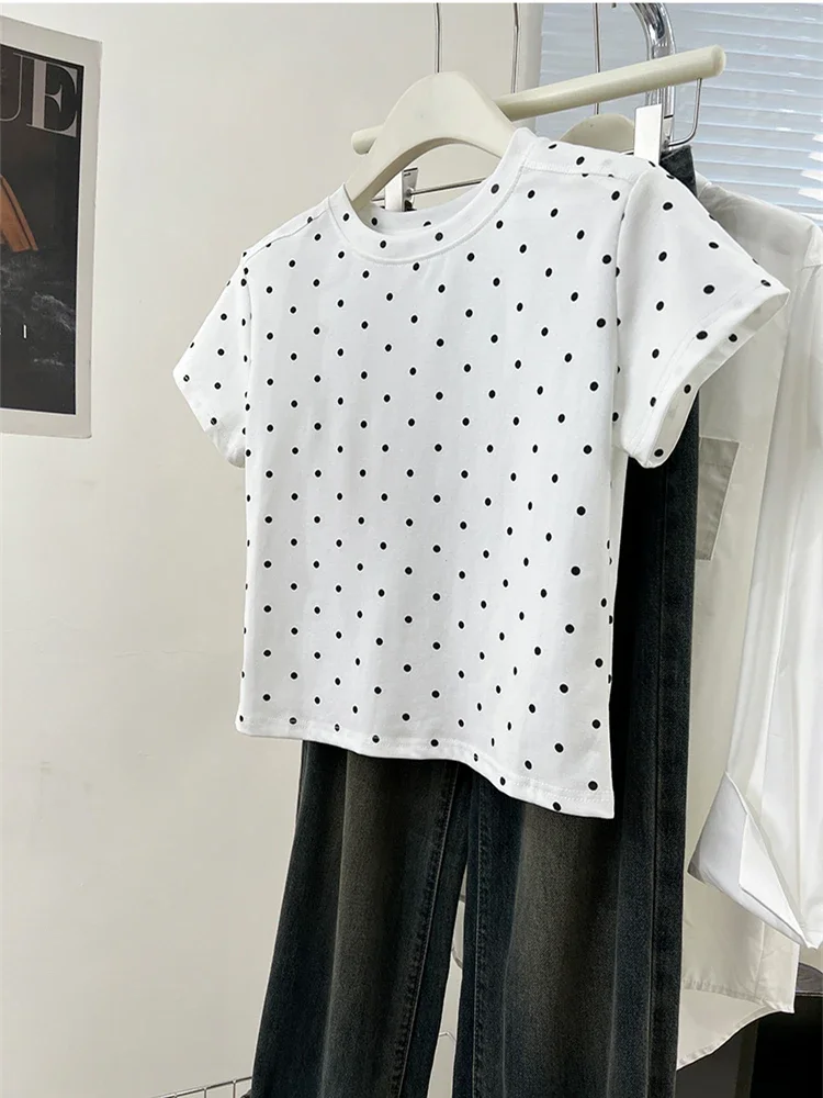 

Summer Women T Shirt T-Shirt Woman Clothes Tops Tshirt Female Crop Top Tees Y2k Para Mujer Ropa De Mujer Roupas Feminina Traf