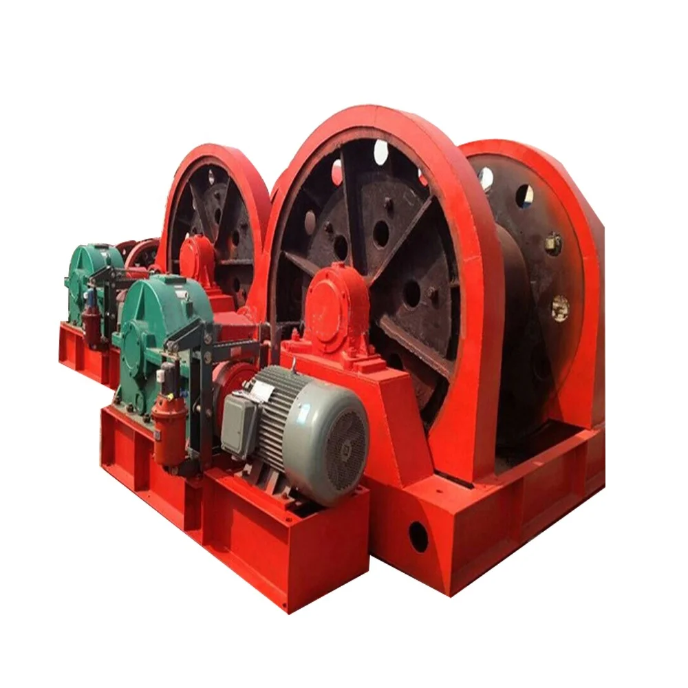 Double Drum Shaft Sinking Winch Heavy Duty Winch Large Rope Capacity Price