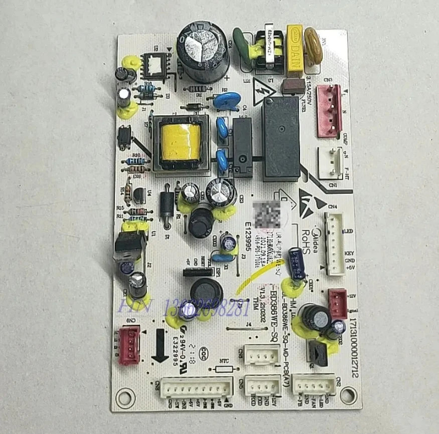 New  THM-UL-BD386WE-SQ-MD-PCB midea refrigerator board UR-BCD481WE-SQ 17131000002821 UL-BD386WE-SQ 1731000012712