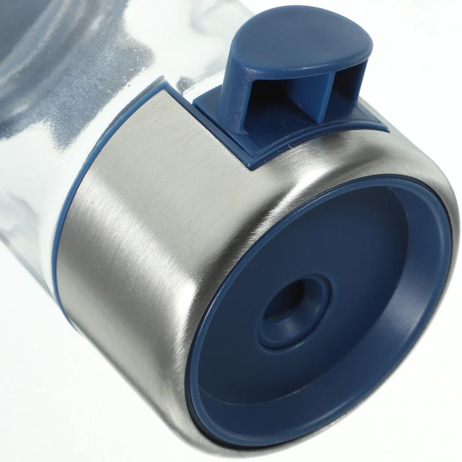 

Stainless Steel Salt Dispenser 304 Glass Seasoning Bottle Kitchen Spice Jar for Salt Pepper Sugar Leak Proof