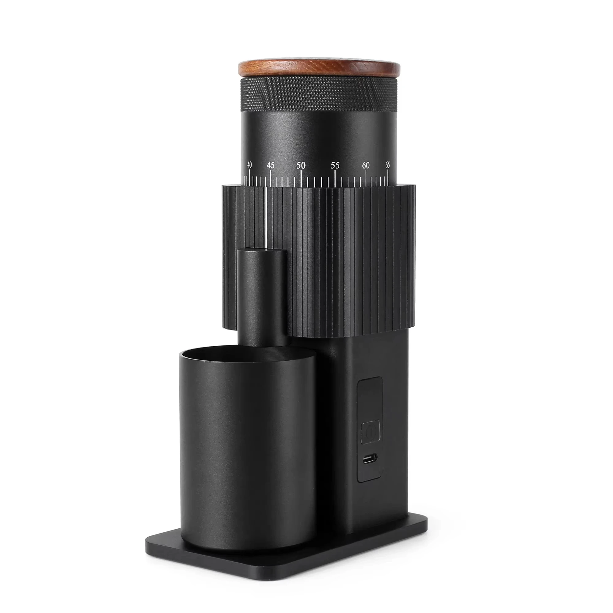 USB Coffee Grinder Conical Burr 6-Star Grinding Head Adjustable Thickness 20g Capacity