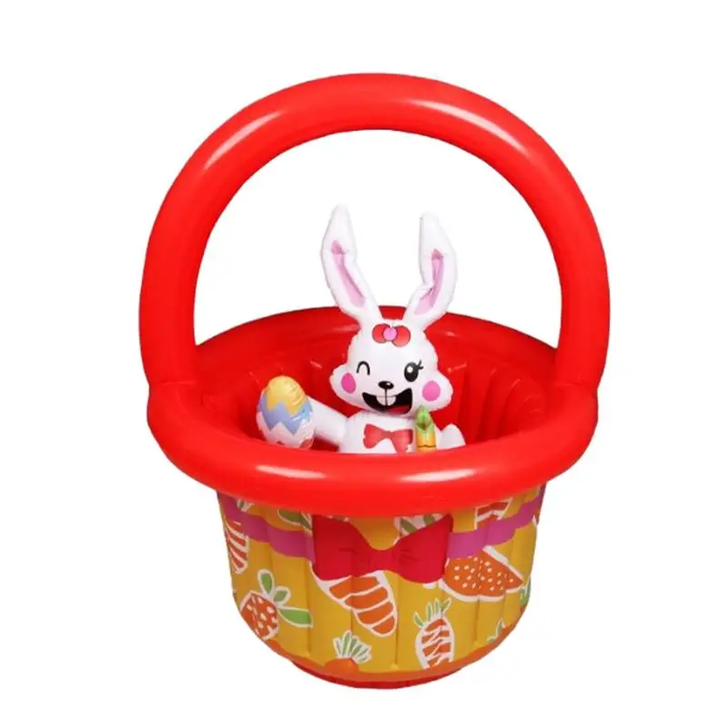 

Floating Ice Bucket Ice Serving Bucket Easter Bunny Party Decorations Easter Party Supplies PVC Material Large Capacity