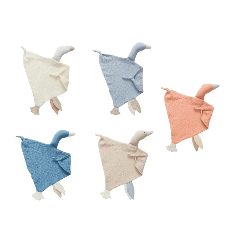 

Y1UB Newbron Soft-Cotton Comforting Towel Animal Soothe Appease Towel Shaped