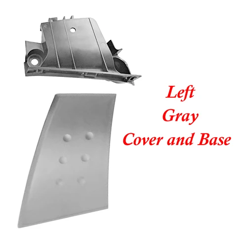 Для Peugeot 107 Toyota Aygo Citroen C1 2005-2014 Автомобильная серая внутренняя ручка, дверная пряжка, ручная крышка, основание подлокотника для BYD F0