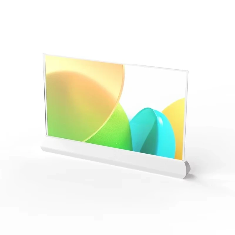 

30-Inch Transparent OLED Desktop for Shopping Mall Use Self-Luminous Advertisement Display for Elevators