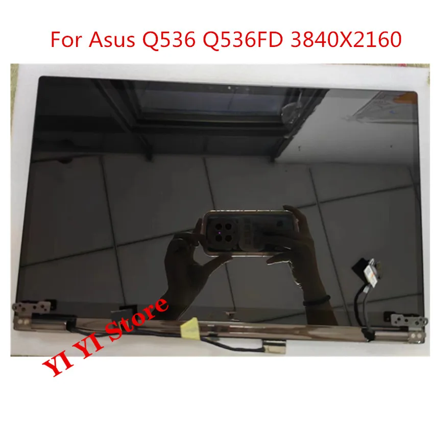 15.6 Inch LCD Panel Touch Screen display Replacement FOR ASUS Q536F Q536FD Laptop Full LCD Assembly