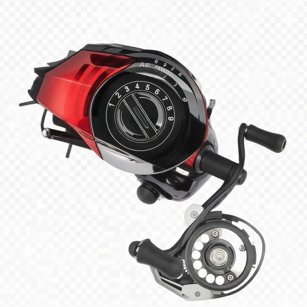Baitcasting Fishing Reel Anti Backlash Metal Spool Baitcaster Long Casting Lure Tackle For Freshwater Saltwater