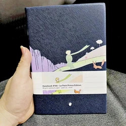 Lanlan MB #146 Little Prince With The Fox Blue Color Quality Paper Carefully Crafted Notebook Writing Stylish