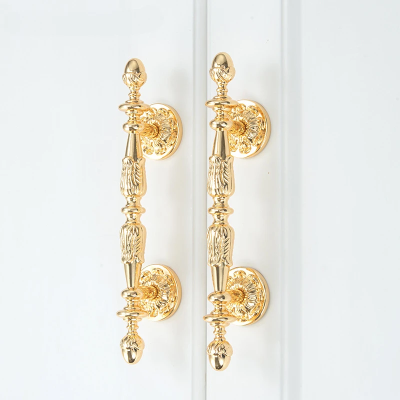 Elegant Golden Knobs & Handles, French Provincial & Shabby Chic, for Cabinets, Cupboards, Furniture