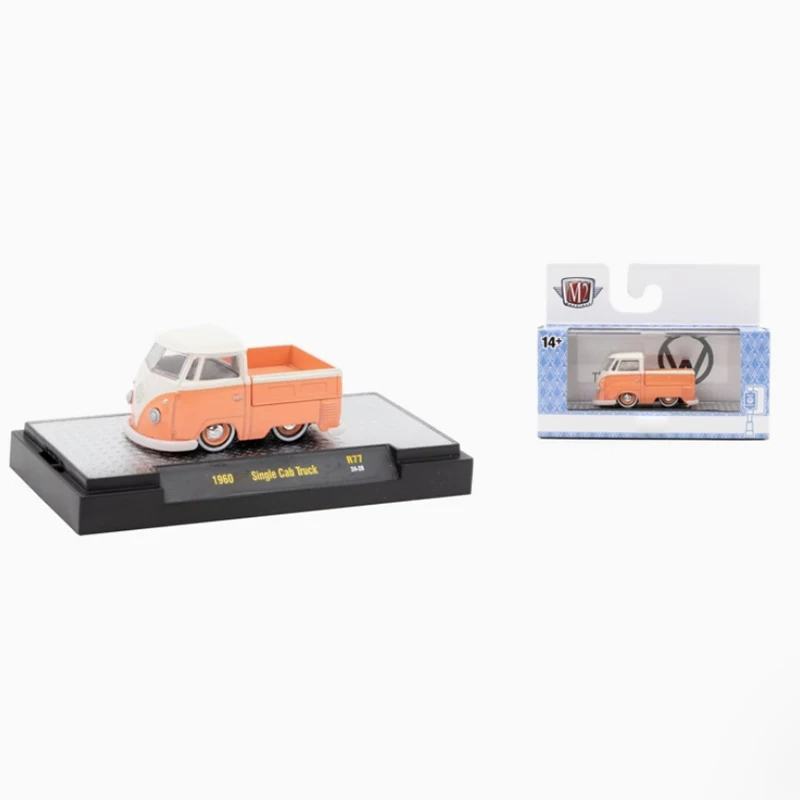 M2 Machines 1: 64 Scale 1960 Single Cab Truck Alloy Car Model Static Collection Decorated Holiday Gifts Toys