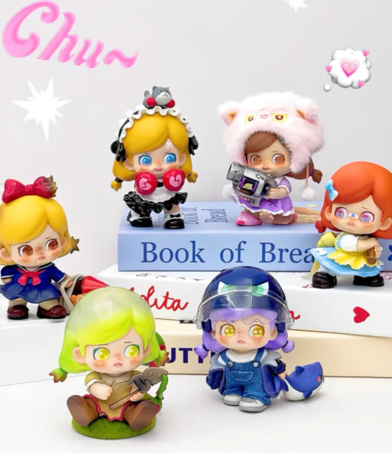 

KOKOSA слепая коробка Q версия Rage Loli Series модная игрушка настольное украшение милая фигурка подарок для мальчиков и девочек