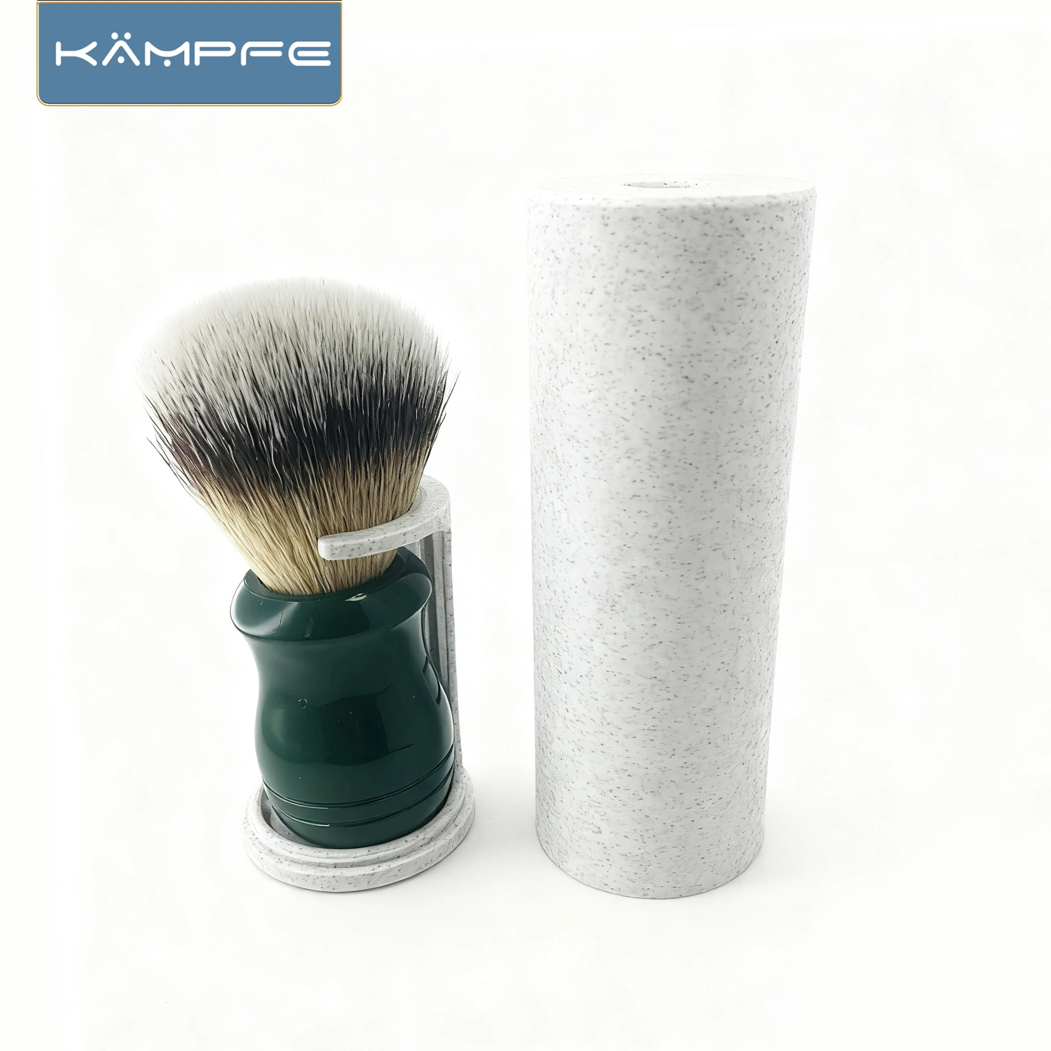 3D-printed Razor Shaving Brush Storage Case, Travel Version with Stand, Easy to Store