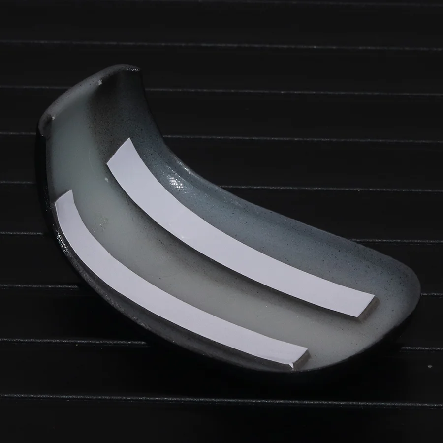 Wooeight ألياف الكربون نمط والعتاد التحول رئيس رافعة مقبض غطاء ملصق مرآة الرؤية الخلفية الكسوة صالح لهوندا أكورد 10th 2018 2019