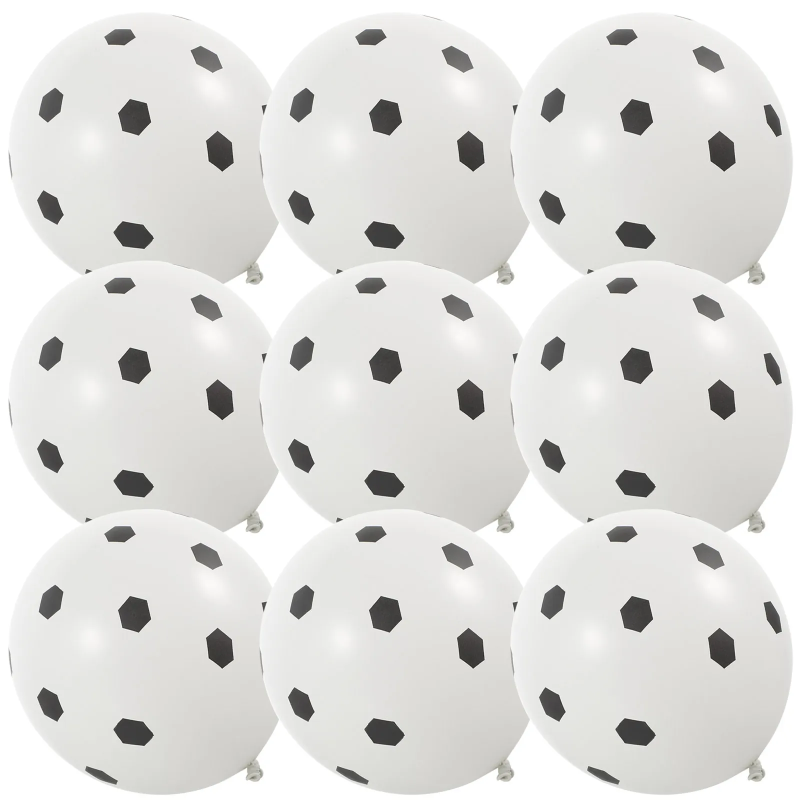 

60pcs Football Balloons Latex Soccer Pattern Balloon Set For Birthday Party Decorations Indoor Festival Balloon Decor Photo