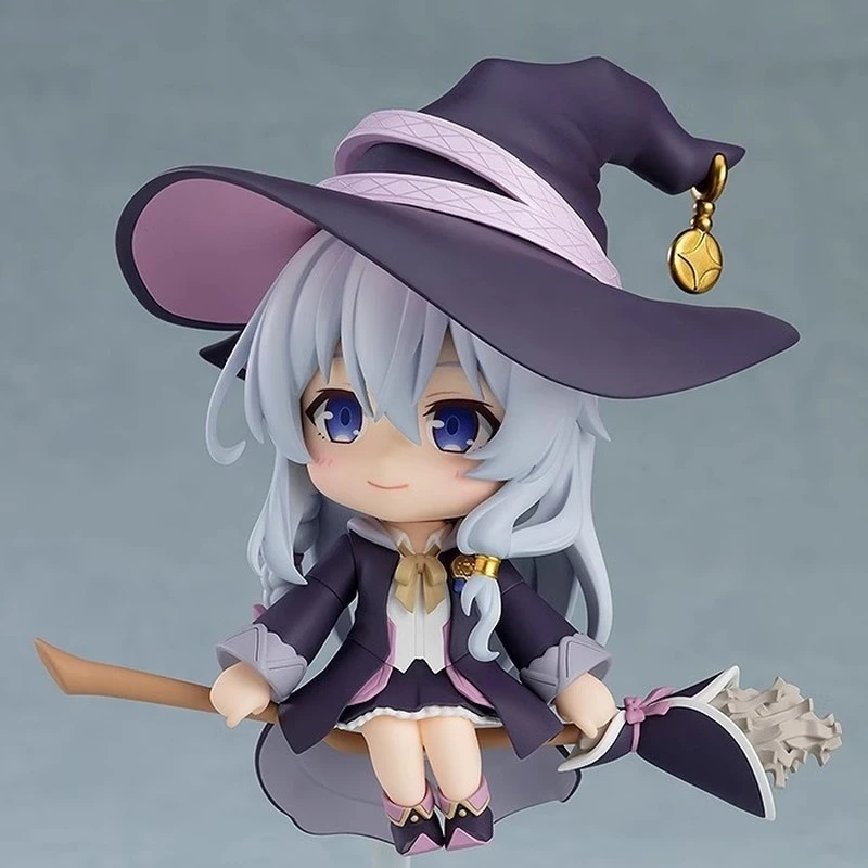 Anime Figures ELAINA Wandering Witch The Journey of Elaina #1878 PVC Action Figures Cute Toys for Children Doll Collection