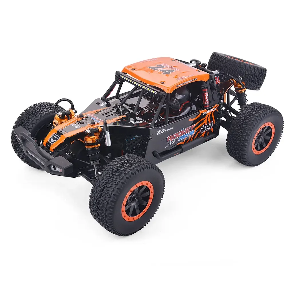 4Pcs ZD Racing 1/10 DBX-10 Traxxas Slash Redcat HSP Desert Buggy Short Course Truck RC Car 110mm Tires Wheels 12mm Hub Hex 7542