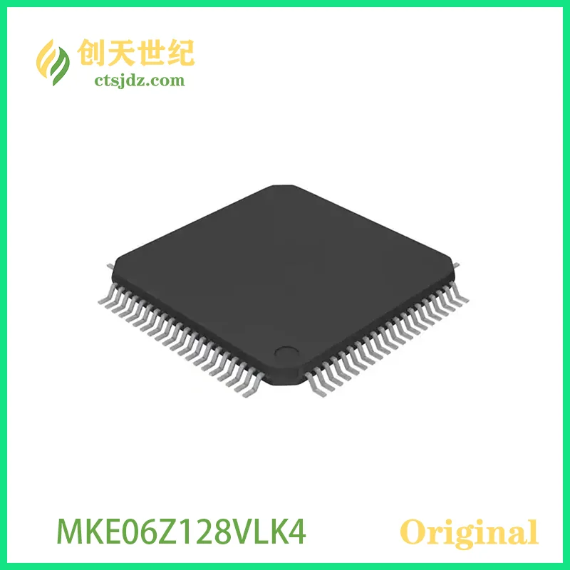 MKE06Z128VLK4   New&Original   Microcontroller IC 32-Bit Single-Core 48MHz 128KB (128K x 8) FLASH