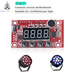 Mini Par Licht Moederbord 12X3W Rgb 3 In 1 12X3W Rgbw Vier Kleur Par licht Reparatie Onderdelen