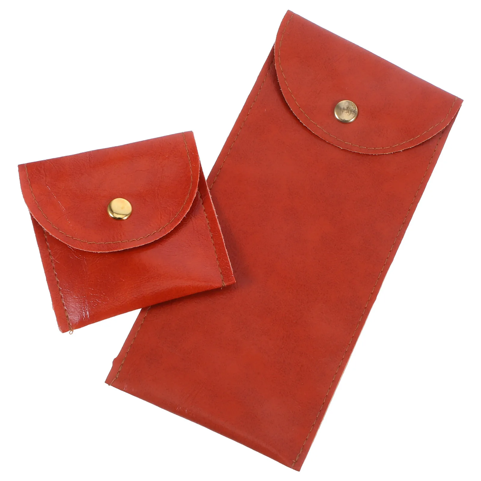 2 قطعة حقيبة النظارات الناعمة المحمولة بولي Case حافظة نظارات شمسية نظارات تخزين السفر الاستخدام اليومي الحقيبة الواقية