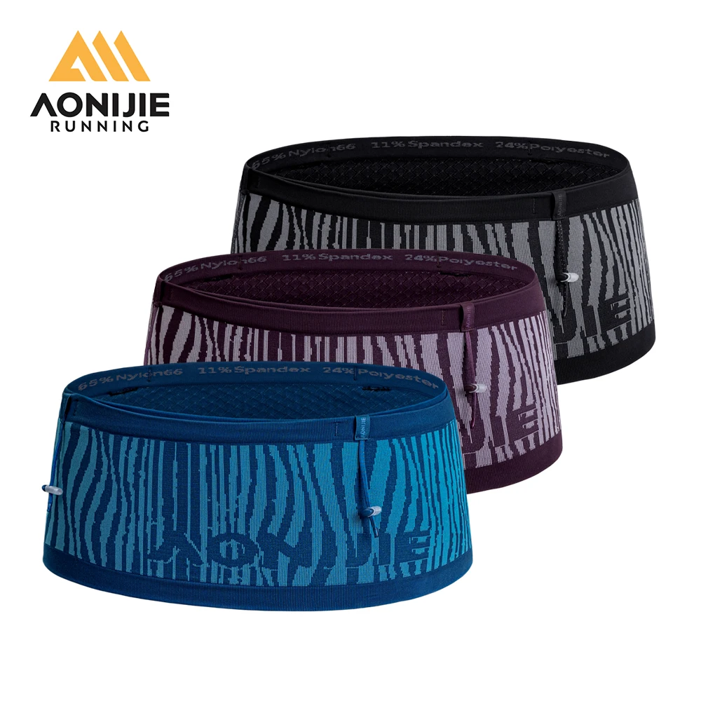 AONIJIE Hydration Running Waist Bag Large Capacity & Lightweight  for Running Race Number Belt Cycling Marathon