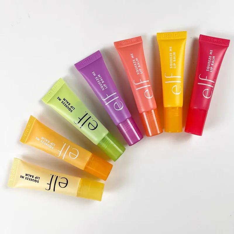 

Elf Squeeze Me Lip Balm Fruit Flavor Lip Glaze Colored Lipstick Moisturizing Repairing Lip Hydration Nourishing Makeup Cosmetics