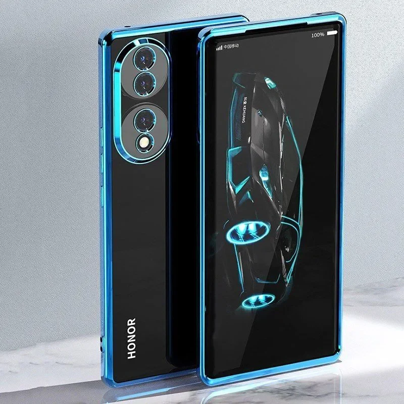 For Honor 70 Pro Plus 70Pro+ 70proplus Electroplating Phone Case For Honor70 Pro Plus Lens All-inclusive Silicone Soft Shell