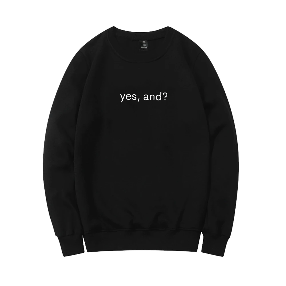 Singer Ariana Grande 2024 New Album Eternal Sunshine Yes, and? Sweatshirt Man Woman Crewneck Streetswear Hoodie Fans Gift