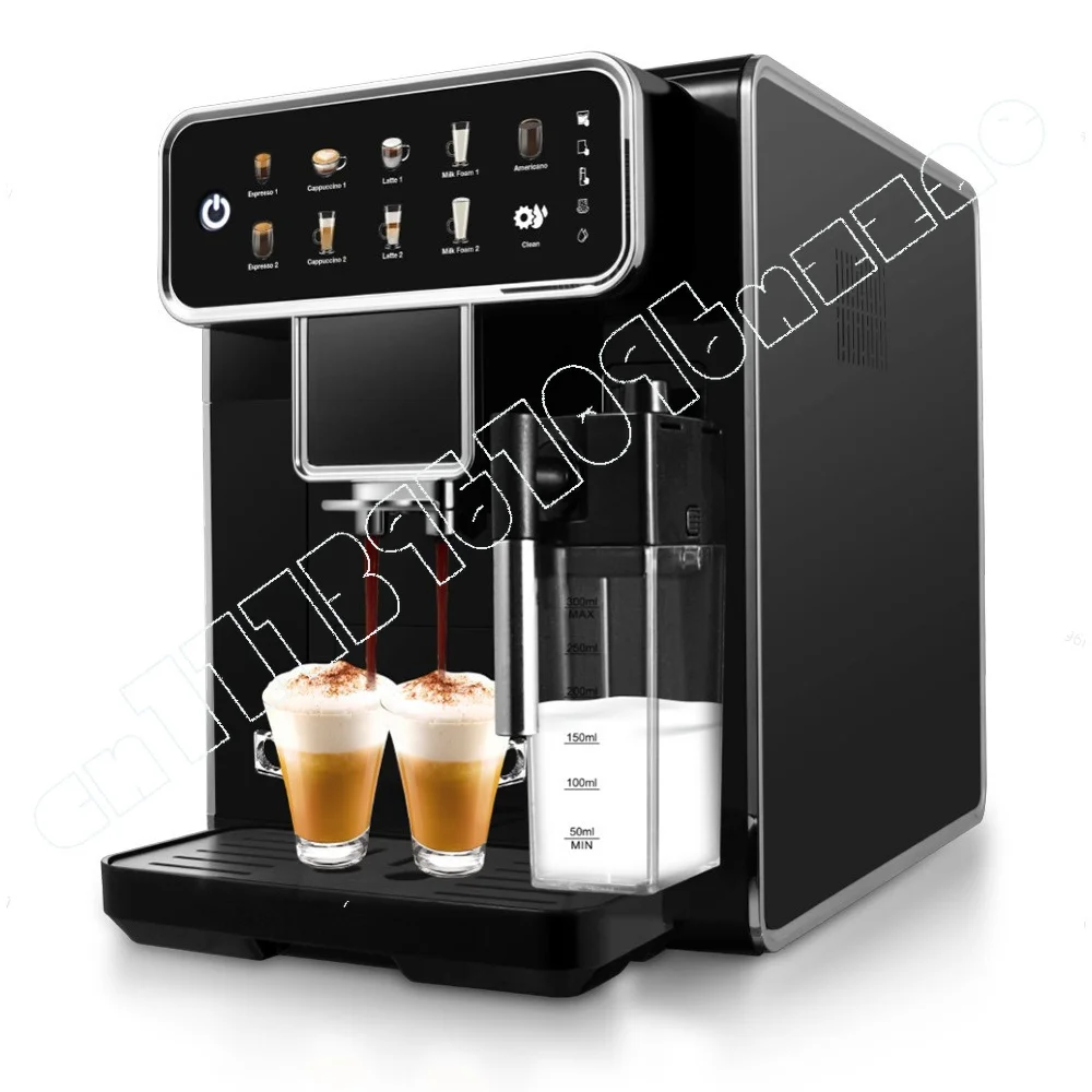 Fully Automatic 3-in-1 Coffee Machine, Grinding Beans with Milk Tank To Make Milk Foam, Italian Coffee Machine