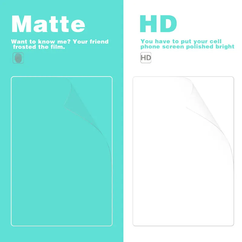 Ultra Thin Universal HD Glossy LCD Screen Protector Film For 354.5X199.7mm 16'' Inches Anti-Glare Matte Film Tablet Cover